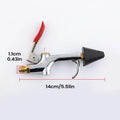 Alloy Air Compressor Cleaning Nozzle AC Blower Attachment For Truck SUV Pickup Home Garage Shop Automotive Cleaning Accessories