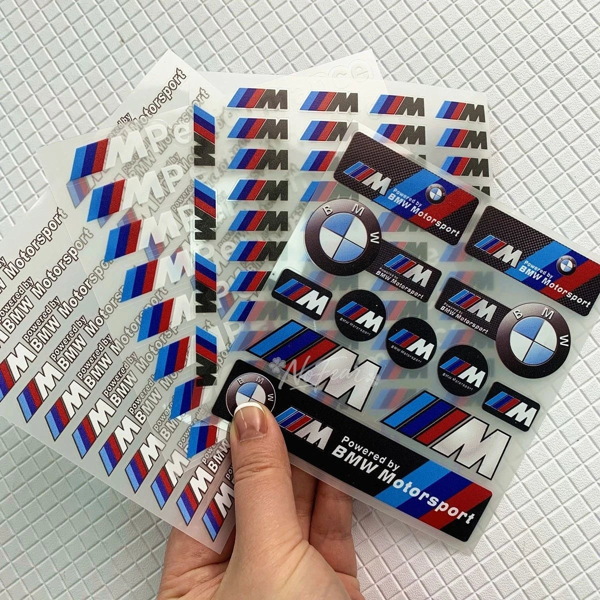 Car Interior Exterior Decoration Sticker For Bmw M 50TH Power Performance E28 E30 E34 E36 E46 E60 E90 F84 Waterproof Decal