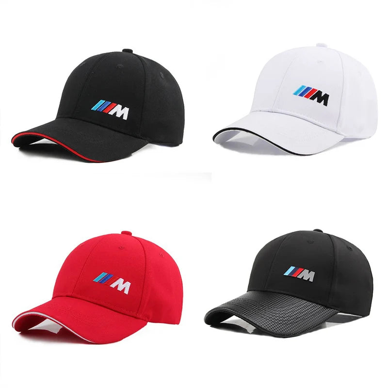 Baseball Cap Outdoor Sports Hat Adjustable Cap For BMW M Power Performance E90 E91 E92 E93 X1 X3 X5 X6 M3 M5 F18 E63 Sticker