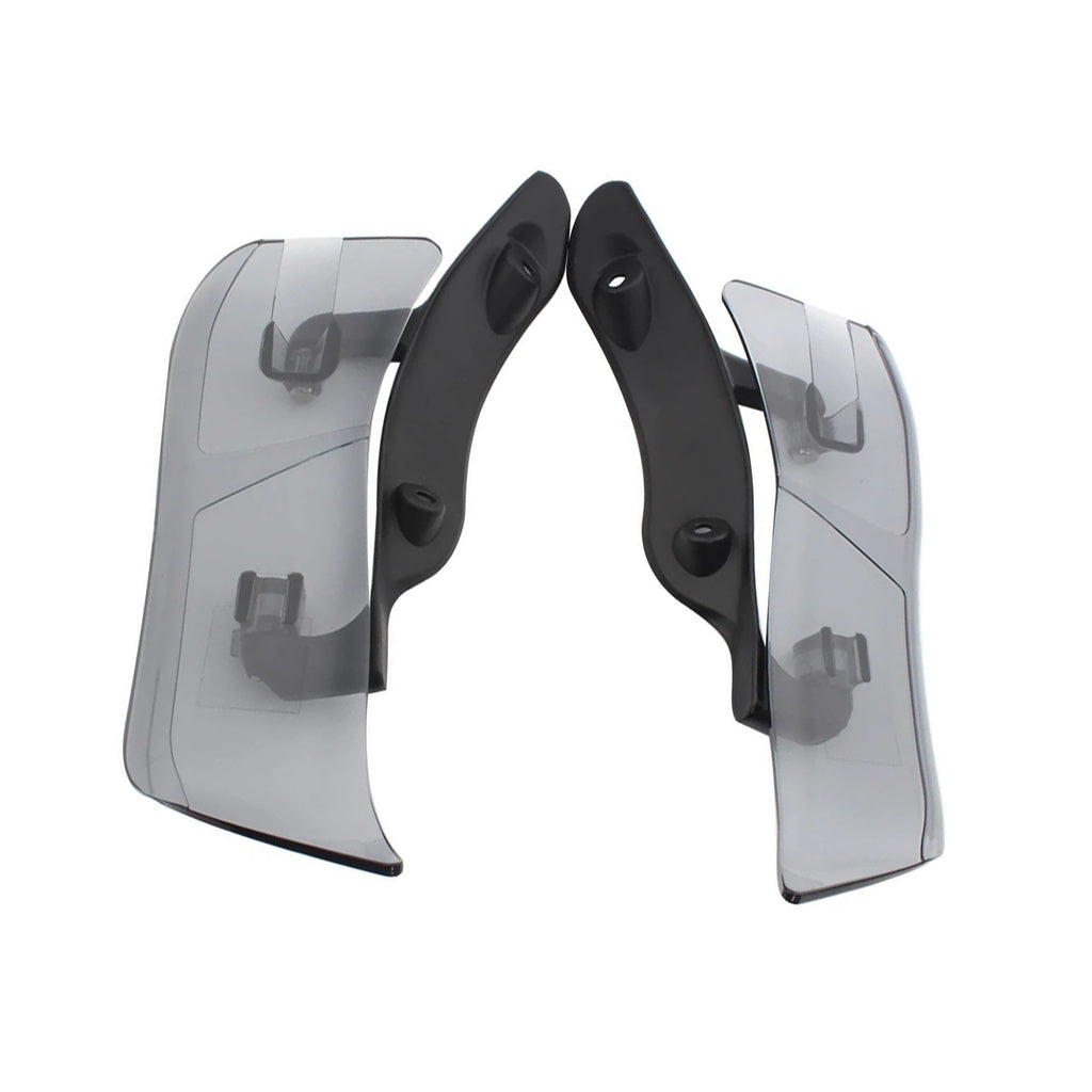 Adjustable Upper Fairing Side Wind Air Deflector Suitable for Harley Road Glide