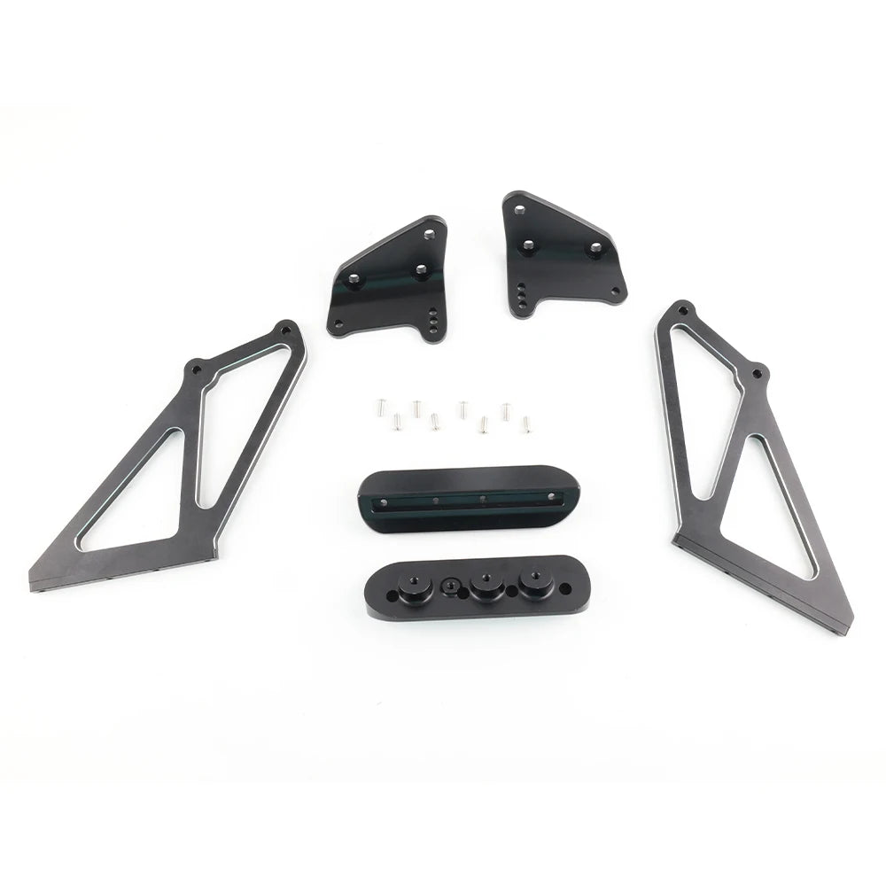 Rear High Mount Rear Wing Bracket Stay Kit for Honda Civic Type R FL5 Car Accessories 2023 2024 2025 Supply Performance Styling