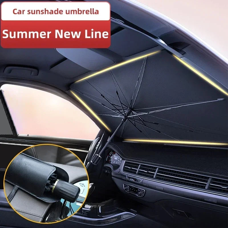 Baseus Windshield SunShade Umbrella Hemmed Edges Cover Protector Parasol Car Summer Sun Protection Front Window Sun Shade