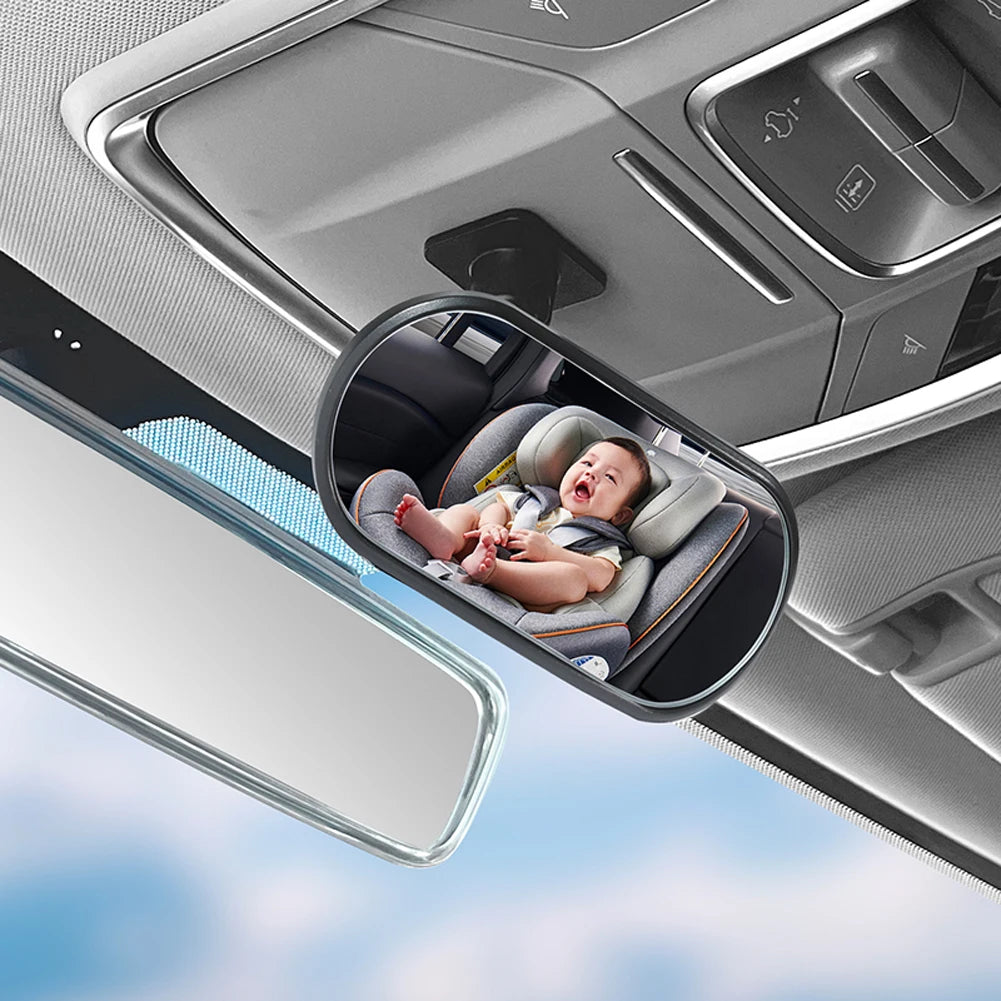 Baby Car Mirror 360° Adjustable Rear View Mirror Automotive Rearview Baby Observation Mirror Baby Mirrors Car Interior Accessory