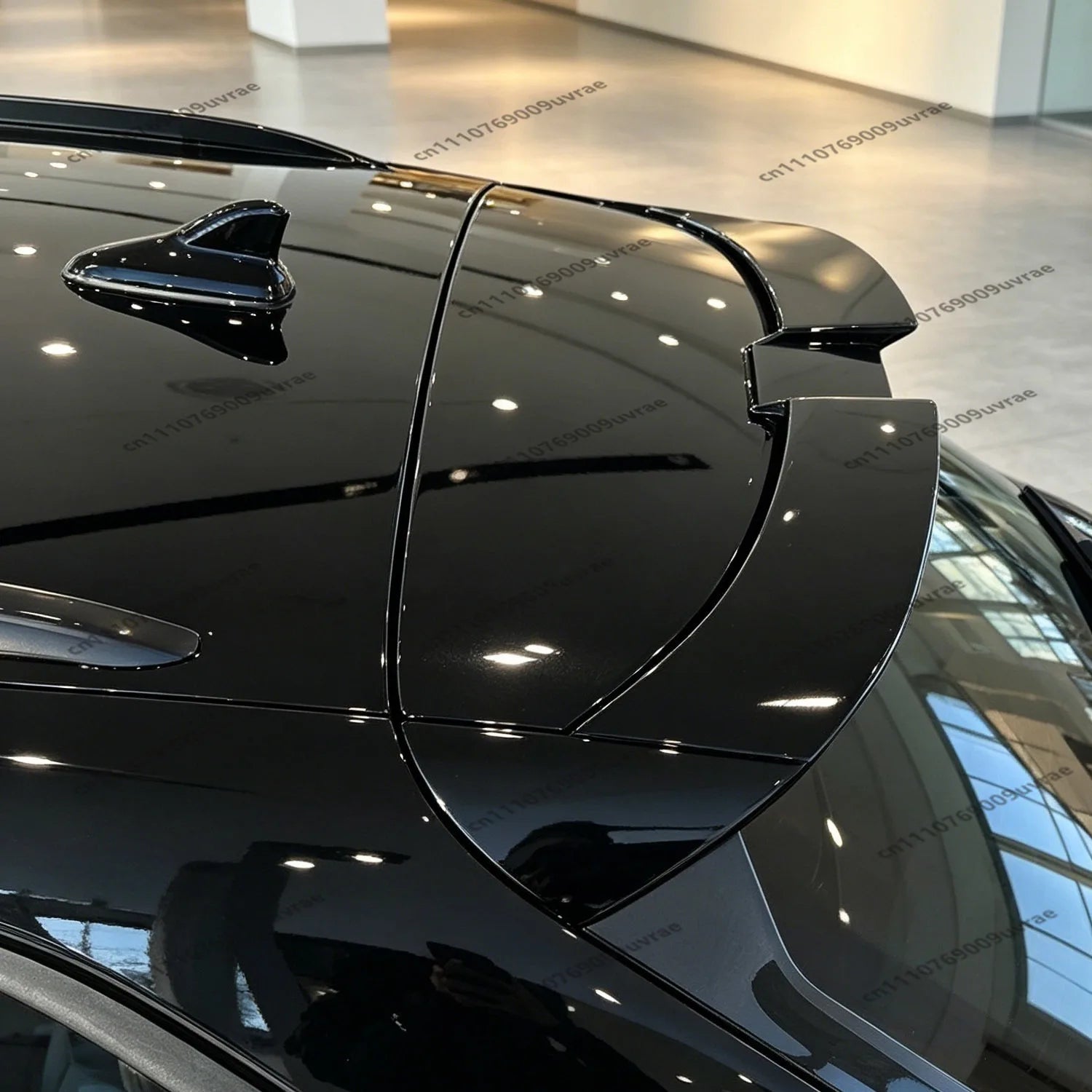 OTG Style Gloss Black Rear Spoiler Caps For Cupra Leon/Leon MK4 ST TSI TDI Sportstourer 2020-2026 Rear Roof Wing Bodykits Tuning