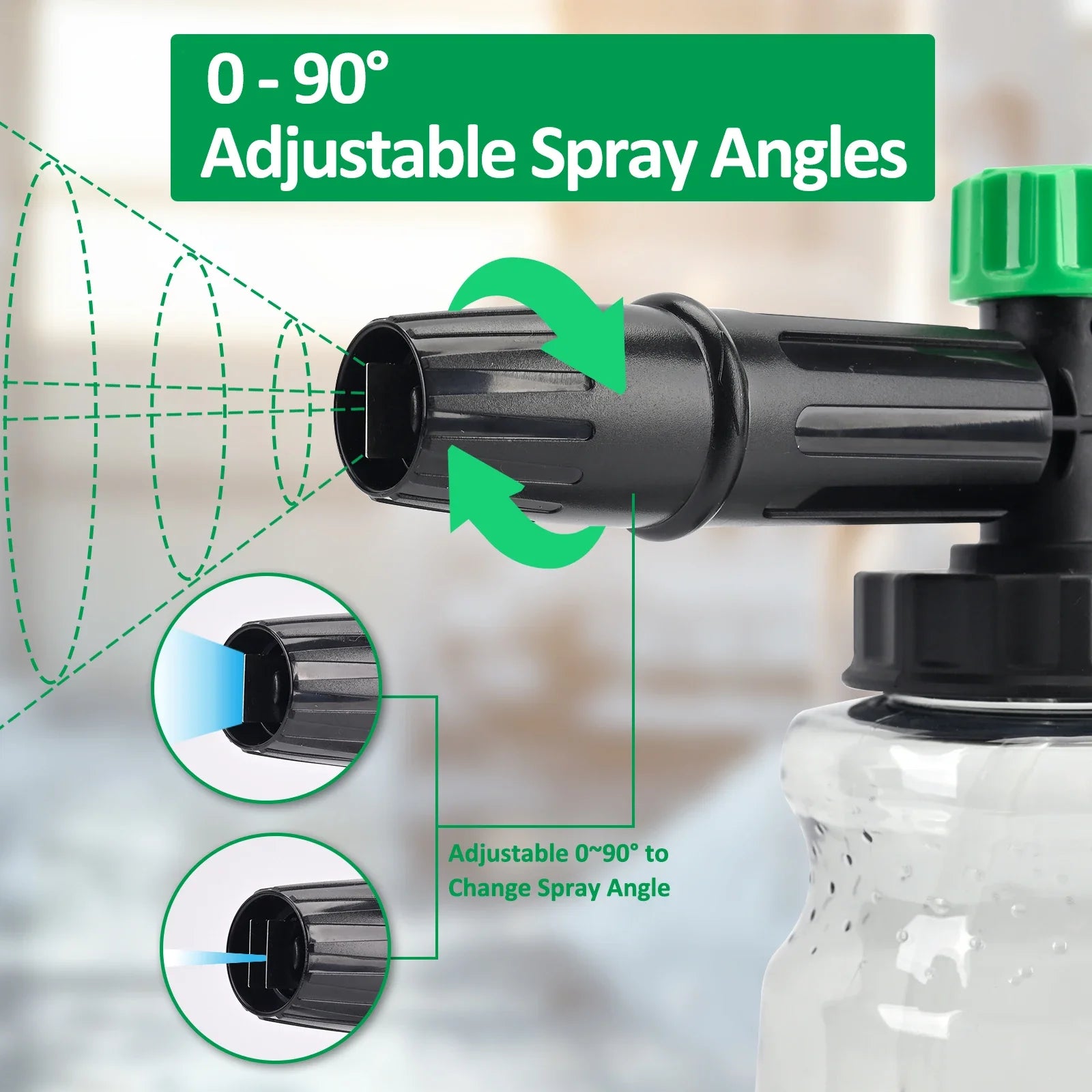 Pressure Washer Foam Lance Foam Nozzle Car Wash Foam Maker for Karcher Elitech Bort AR Bosch Michelin Pressure Washer