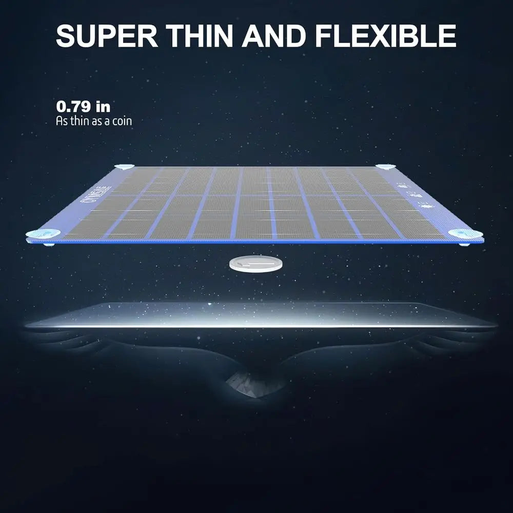 30W Solar Car Battery Charger Portable 12V Trickle Battery Charger & Maintainer Waterproof Solar Panel for Car Boat Automotive R