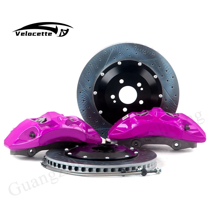 Car Exterior Accessories Front Brake Calipers 8N 10 Pistons Side Disc Brake Caliper Assembly Caliper Cover Tesla Model Y