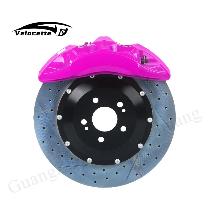 Car Exterior Accessories Front Brake Calipers 8N 10 Pistons Side Disc Brake Caliper Assembly Caliper Cover Tesla Model Y