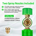 Pressure Magnetic Foam Cannon Pro with 1/4 Quick Connector 360°Adjustable Snow Foam Lance Car Wash Soap for Thick Foam