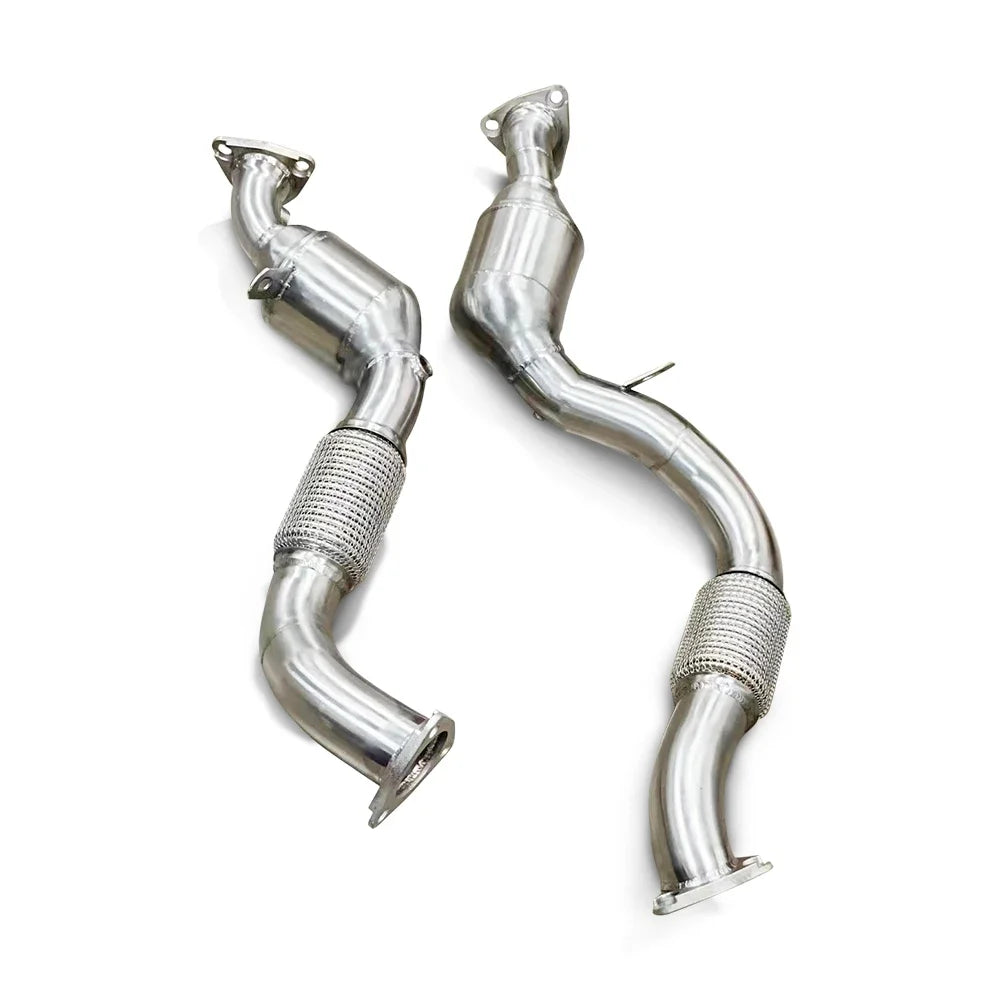 Stainless Steel Performance Car Accessories Suitable for 957 3.6/4.8T 2006-2010 Automotive Exhaust Downpipe