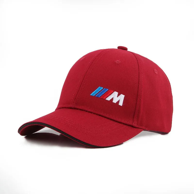Baseball Cap Outdoor Sports Hat Adjustable Cap For BMW M Power Performance E90 E91 E92 E93 X1 X3 X5 X6 M3 M5 F18 E63 Sticker