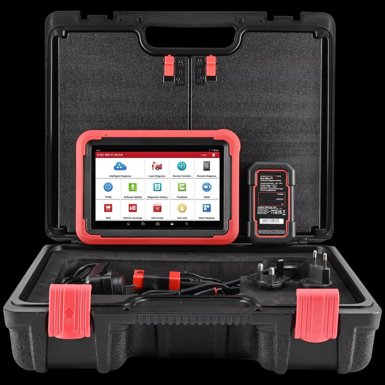 Original  X431 Pros v 5.0 V1.0 X-431 V5.0 X 431 OBDII Ecu Automotive Diagnostic Tool Automotriz Professional Car Scanner